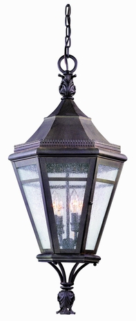 F1277 Troy Lighting Morgan Hill Four Light Hanging Light