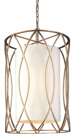 F1284 Troy Lighting Sausalito Four Light Pendant