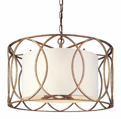F1285 Troy Lighting Sausalito Five Light Chandelier