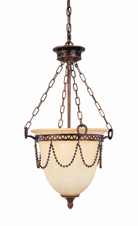F1292 Troy Lighting Maison Three Light Pendant