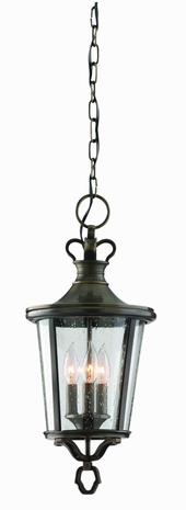 F1386 Troy Lighting Britannia Three Light Hanging Lantern