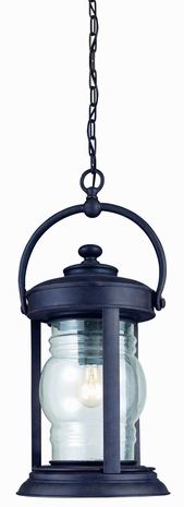 F1418 Troy Lighting Station Square One Light Hanging Light