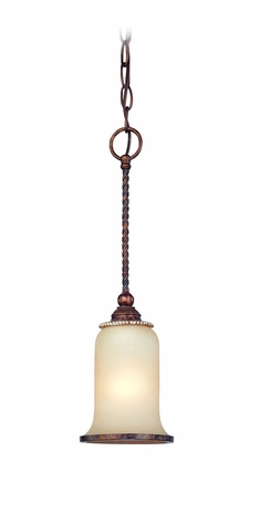 F1496HL Troy Lighting Waldorf Interior 1light Mini-pendant
