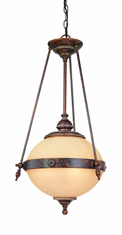 F1498HL Troy Lighting Waldorf Interior 3light Ball Pendant
