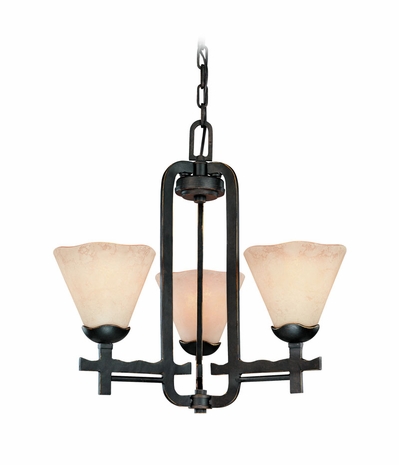 F1523CO Troy Lighting Boulder Interior 3light Chandelier