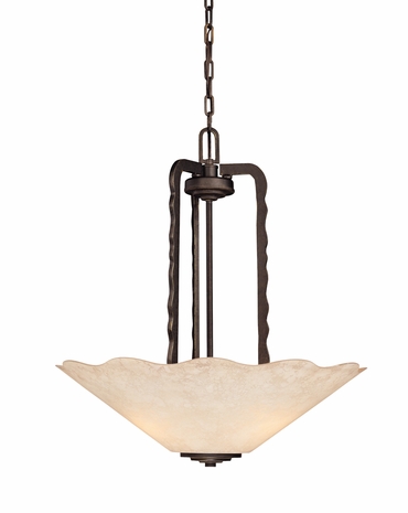 F1527CO Troy Lighting Boulder Three Light Pendant