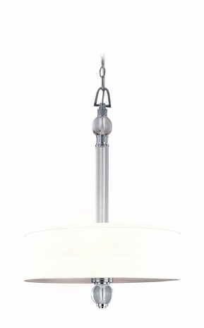 F1587 Troy Lighting Bentley Three Light Pendant