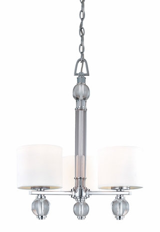 F1588 Troy Lighting Bentley Three Light Chandelier