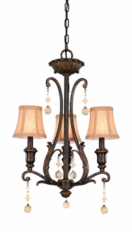 F1653VB Troy Lighting Aragon Interior 3light Chandelier