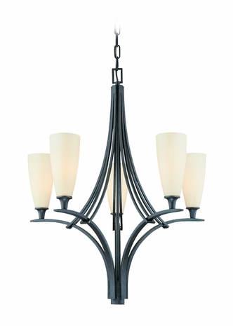 F1685FR Troy Lighting Palisade Interior 5light Chandelier