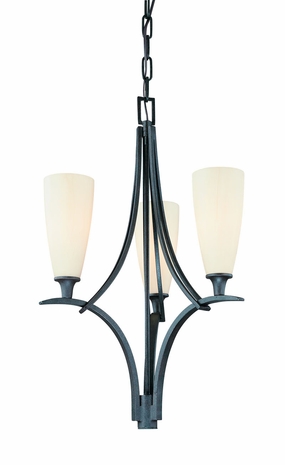 F1688FR Troy Lighting Palisade Interior 3light Chandelier