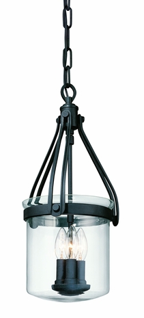 F1702FBK Troy Lighting Westwood Interior 3light Pendant