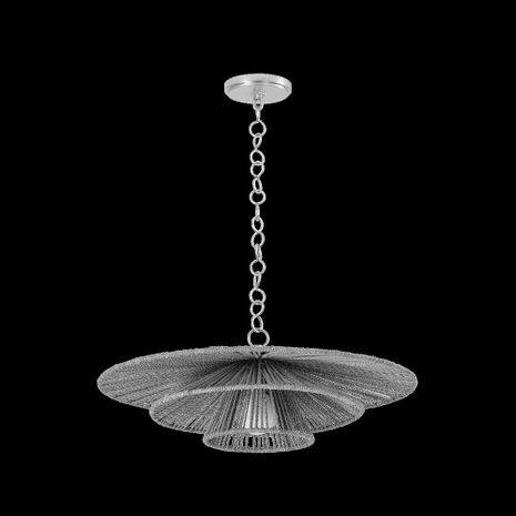 F1724-VGL Troy Lighting Levan 1Lt Pendant with Vintage Gold Leaf Finish