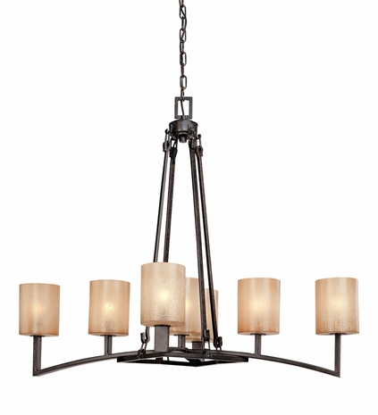 F1747 Troy Lighting AustinSeven Light Island