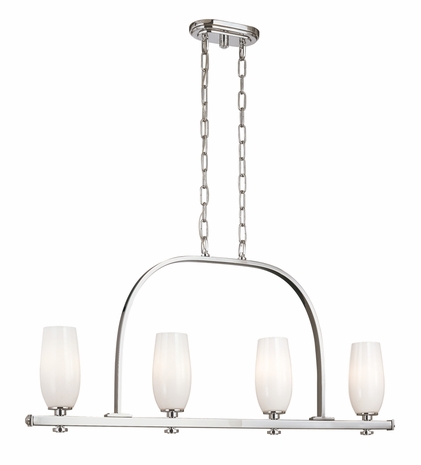 F1774 Troy Lighting Park Place Four Light Island