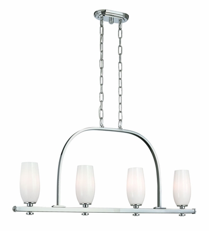 F1774PC Troy Lighting Park Place Interior 4light Island
