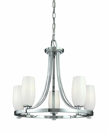 F1775PC Troy Lighting Park Place Interior 5light Chandelier