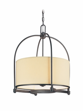 F1806 Troy Lighting Redmond Six Light Pendant