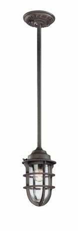 F1860 Troy Lighting Wilmington One Light Pendant