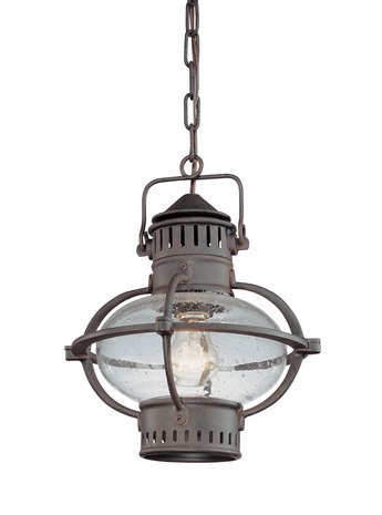 F1877 Troy Lighting Portsmouth One Light Pendant (CLEARANCE ITEM)