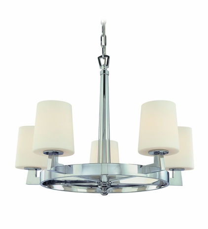 F1915PC Troy Lighting Saratoga Interior 5light Chandelier