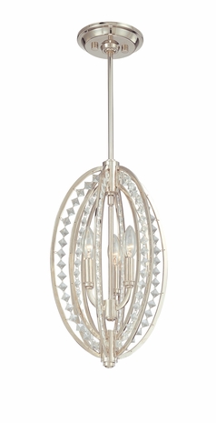 F1927 Troy Lighting Collins Three Light Pendant