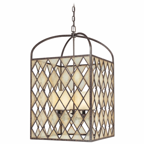 F1985HB Troy Lighting Harlequin Interior 5light Pendant