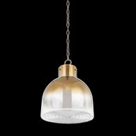 F2116-PBR Troy Lighting Beryl 1Lt Pendant with Patina Brass Finish