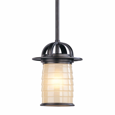 F2257ARB Troy Architectural Bronze Tiburon 1Lt Hanger