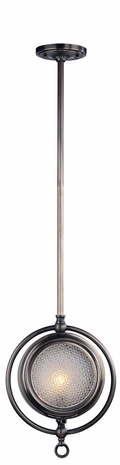 F2267EB Troy Lighting Nautilus 1 Light Hanger Small in English Bonze Finish