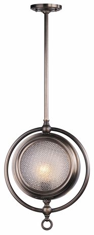 F2268EB Troy Lighting Nautilus 1 Light Hanger Large in English Bonze Finish