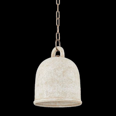 F2712-PBR/CRE Troy Lighting Relic 1Lt Pendant with Patina Brass Finish