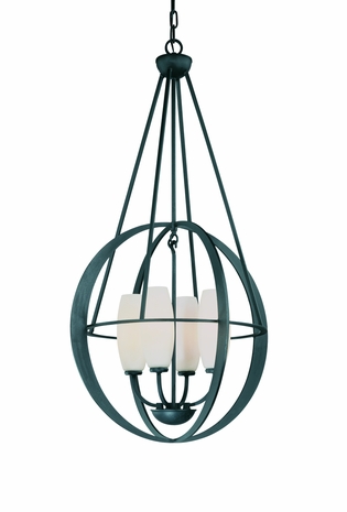 F3009FBZ Troy Lighting Felix Interior 4light Pendant Extra Large