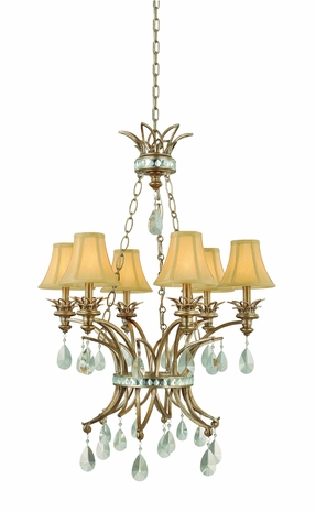F3056RI Troy Lighting Chloe Interior 6light Chandelier