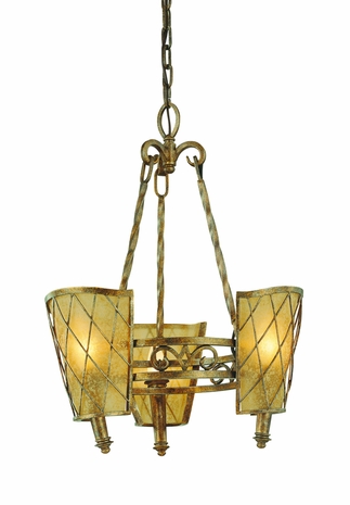 F3065CG Troy Lighting Marmont Interior 3light Chandelier