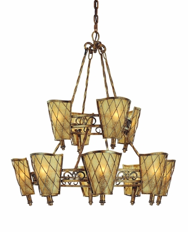 F3069CG Troy Lighting Marmont Interior 12light Chandelier
