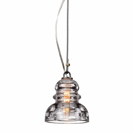 F3132 Troy Old Silver Menlo Park 1Lt Pendant Mini