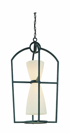 F4029GR Troy Lighting Metro Interior 2light Pendant Medium