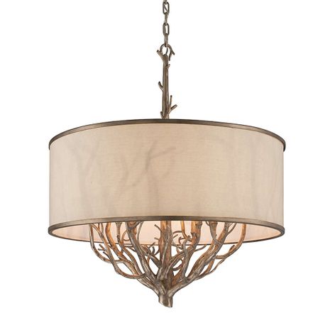 F4108-VZ Troy Lighting Whitman 8Lt Chandelier with Vienna Bronze Finish