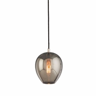 F4293-TBK/PN Troy Lighting Odyssey 1Lt Pendant with Texture Black Finish