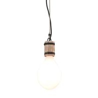 F4554 Troy Lighting Fulton 1Lt Pendant with Rusty Iron W Salvaged Wood Finish
