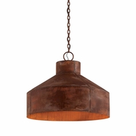 F5265-RP Troy Lighting Rise &amp; Shine 5Lt Chandelier with Rust Patina Finish