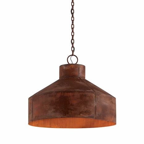 F5265-RP Troy Lighting Rise &amp; Shine 5Lt Chandelier with Rust Patina Finish