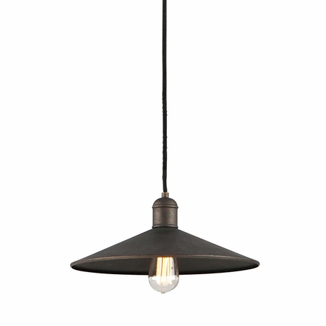 F5422-VBZ Troy Lighting Mccoy 1Lt Pendant with Vintage Bronze Finish