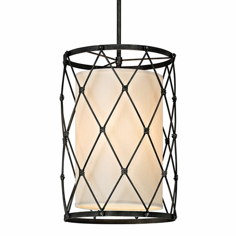 F5944 Troy Aged Pewter Palisade 4Lt Pendant