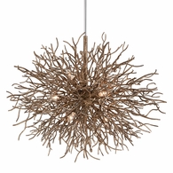 F6097-VZ Troy Lighting Sierra 9Lt Chandelier with Vienna Bronze Finish