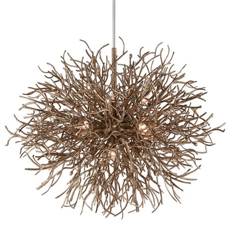 F6098-VZ Troy Lighting Sierra 12Lt Chandelier with Vienna Bronze Finish