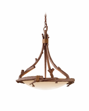 F8818 Troy Lighting Cheyenne Three-Light Pendant