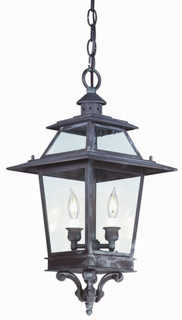 F9245 Troy Lighting Marseilles Two-Light Outdoor Pendant