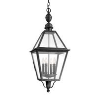 F9628-TBK Troy Lighting Townsend 4Lt Lantern with Texture Black Finish